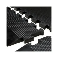 Dalles de sol puzzle 1 m x 1 m épaisseur 17 mm pour salle de sport