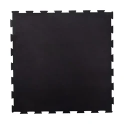 Dalles de sol puzzles en caoutchouc SBR haut de gamme pour salles de sport - 100 x 100 x 1,5 cm