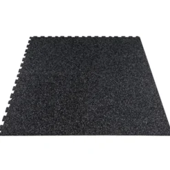 Dalles de sols en puzzle 956 x 956 mm épaisseur 10 mm pour home gym
