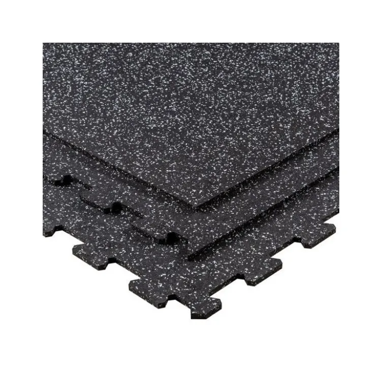 Dalles de sols en puzzle 956 x 956 mm épaisseur 10 mm pour home gym