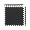 Dalles de sol 60 x 60 cm par lot de 4 épaisseur 12 mm pour Home gym ou salle de sport