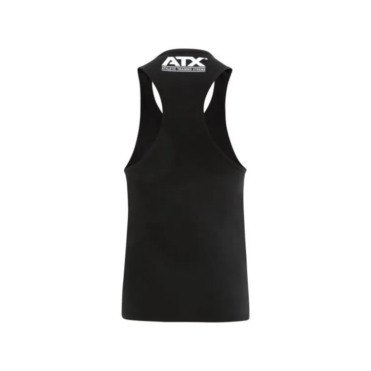 Débardeur ATX Noir avec logo ATX blanc taille S à XL