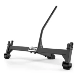 Deadlift Bar Jack ATX professionnel sur roulettes en acier robuste - Capacité de charge 600 kg