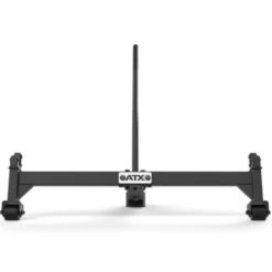 Deadlift Bar Jack ATX professionnel sur roulettes en acier robuste - Capacité de charge 600 kg
