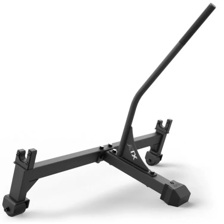 Deadlift Bar Jack ATX professionnel sur roulettes en acier robuste - Capacité de charge 600 kg