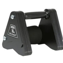 Delta Dumbbell professionnel ATX de 4kg à 28kg - Haltère court avec poignée de 30 mm