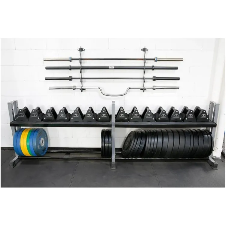Delta Dumbbell professionnel ATX de 4kg à 28kg - Haltère court avec poignée de 30 mm