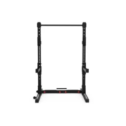 Demi rack pliable de qualité pro à capacité de charge 450 kg avec bras de sécurité et crochets en J - Titanium Strength