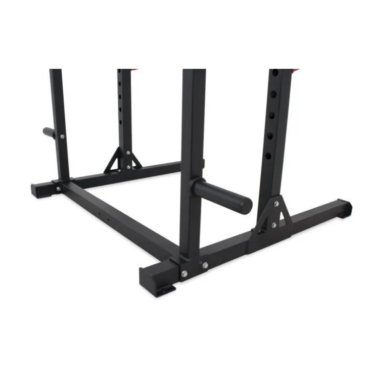 Demi-rack à squat de culturisme semi-pro avec capacité de charge 272 kg - Heavy Duty Half Rack RH50 Titanium Strength
