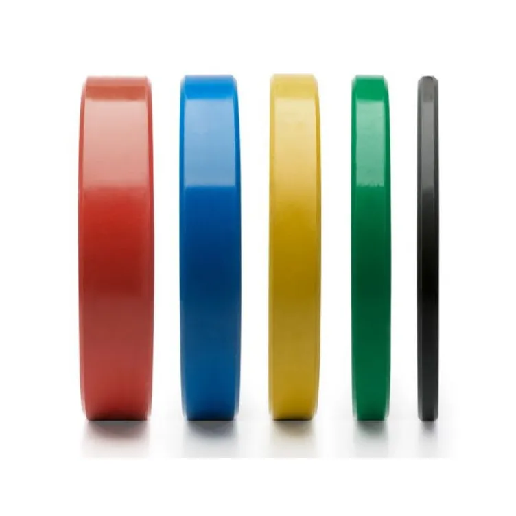 Disque de musculation olympique en caoutchouc colorés ATX Bumper