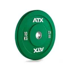 Disque de musculation olympique en caoutchouc colorés ATX Bumper