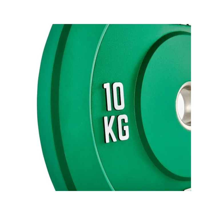 Disque de musculation olympique en caoutchouc colorés ATX Bumper