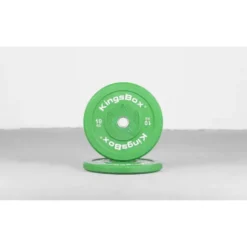 Disque de musculation olympique en caoutchouc colorés de 5 à 25 kg
