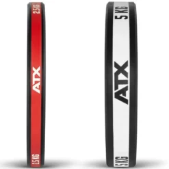 Disque d'initiation droppable en caoutchouc 2,5 et 5 kg ATX - Diamètre olympique - Cross-fit et haltérophilie