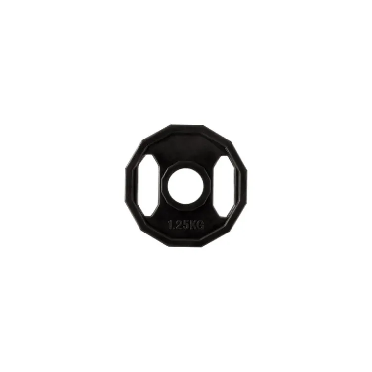 Disque olympique hexagonal en caoutchouc 1,25 à 20 kg