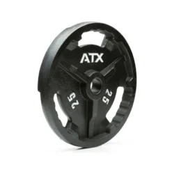Disques de poids ATX à poignées haltérophilie 0,5 à 25 kg - Diamètre olympique