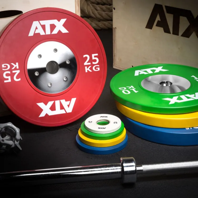 Disques de poids Bumpers en acier à capacité de charge 10 à 25 kg