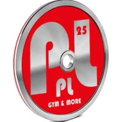 Disques de poids calibrés ATX 50 mm en acier plein pour exercices de force - Design personnalisable