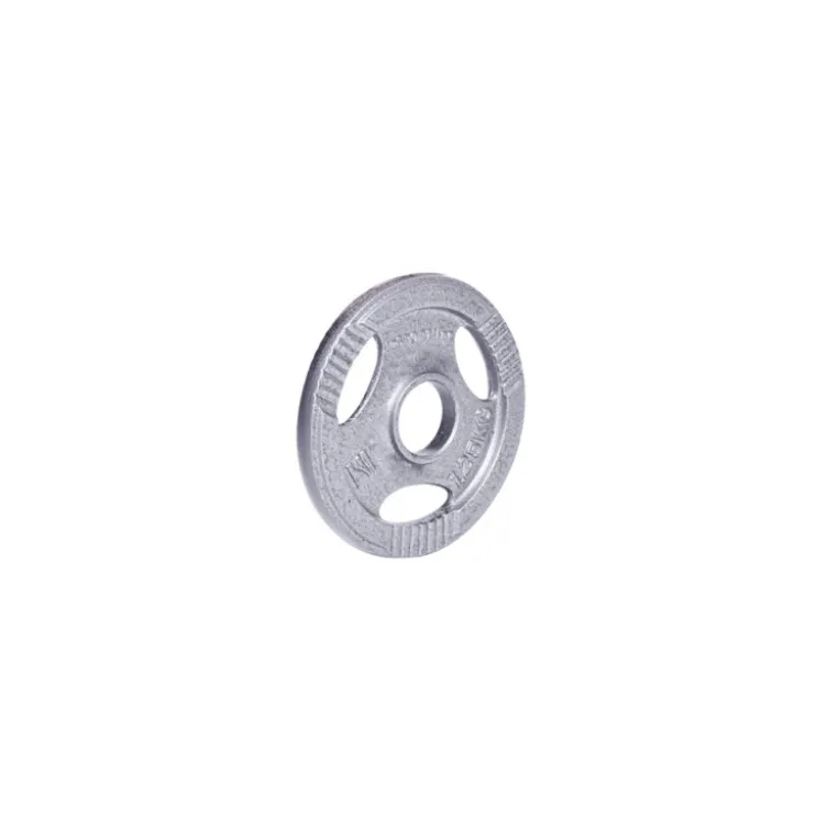 Disques de poids CAST IRON en fonte de 1,25 kg à 25 kg avec 3 poignées idéal pour home-gym