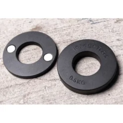 Disques de poids magnétiques de précision 0,5 et 1 kg diamètre 50 mm