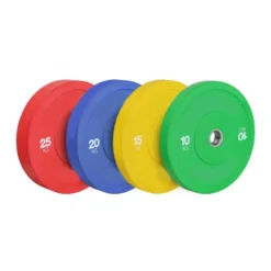 Disques de poids olympiques de couleurs 10 à 25 kg
