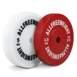 Disques de poids olympiques techniques 2,5 kg et 5 kg ultra résistant
