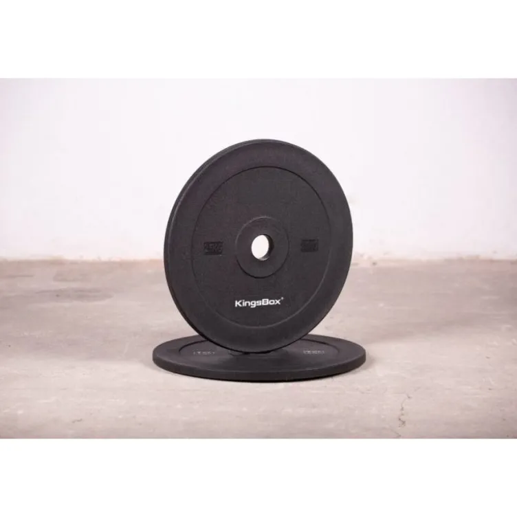 Disques de poids techniques de 2,5 kg pour entraînements en home-gym
