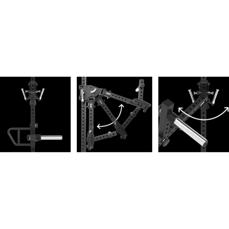 3D Jammer Arms Option à trajectoire convergente ATX avec réglages verticaux et horizontaux pour racks série 700
