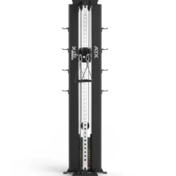 Double station de traction ATX à fixation murale avec colonne de poids de 65 kg - Cable Pulley 4000