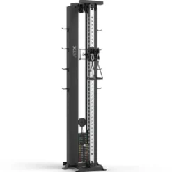 Double station de traction ATX à fixation murale avec colonne de poids de 65 kg - Cable Pulley 4000