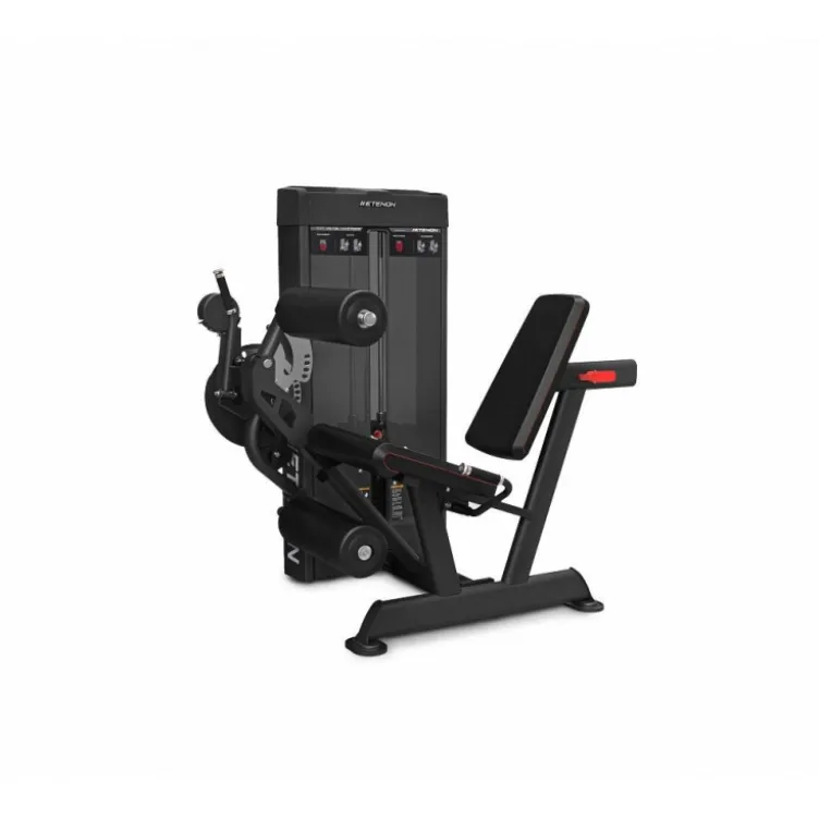 Dual leg curl leg extension machine à charge guidée avec colonne de poids de 130 kg - Qualité professionnelle