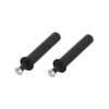 Duo de support de rangement pour disques de poids olympiques - Support pour rack de musculation