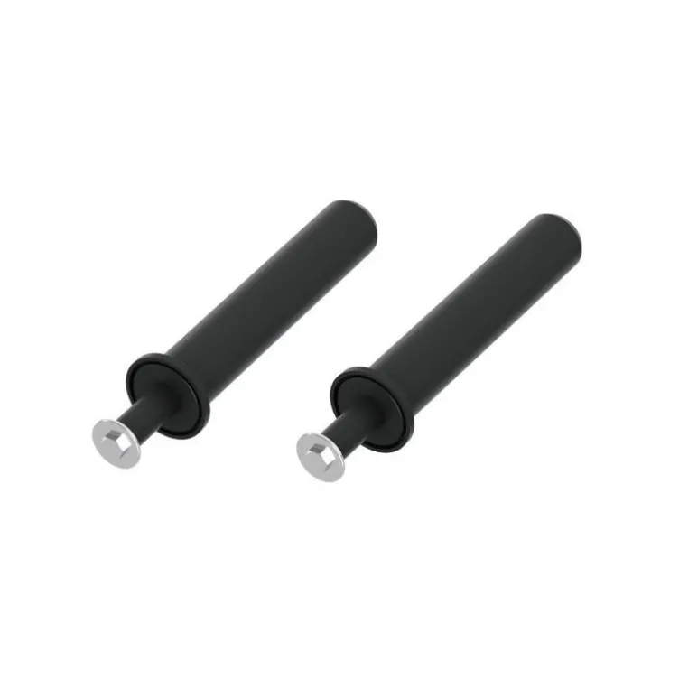 Duo de support de rangement pour disques de poids olympiques - Support pour rack de musculation