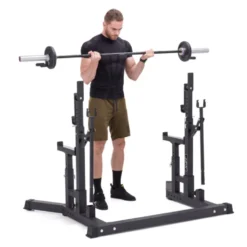 Ensemble Banc Combo Rack pour pratique du Squat et Développé Couché sécuritaire