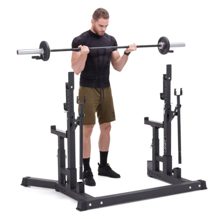 Ensemble Banc Combo Rack pour pratique du Squat et Développé Couché sécuritaire