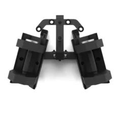 Ensemble complet avec une paire d'haltères octogonales ATX 2 x 24 kg avec support de rangement