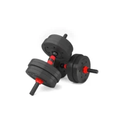 Ensemble complet de 2 set d'haltères pour exercices de musculation en Home Gym