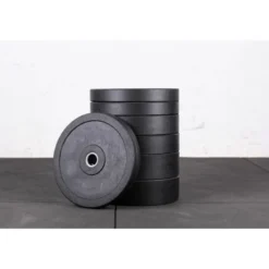 Ensemble de disques olympiques revêtement anti choc en uréthane diamètre 50 mm