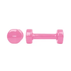 Ensemble de paires d'haltères en vinylede 0,5 kg à 3 kg pour fitness à la maison