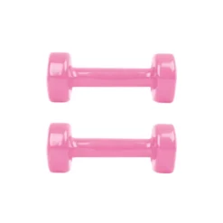 Ensemble de paires d'haltères en vinylede 0,5 kg à 3 kg pour fitness à la maison