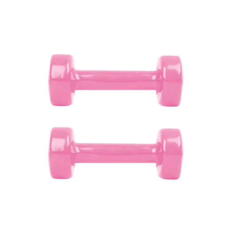 Ensemble de paires d'haltères en vinylede 0,5 kg à 3 kg pour fitness à la maison