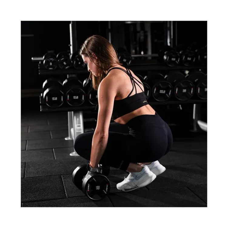 Ensemble de 10 paires d'haltères fixes de 2,5 à 25 kg - Qualité professionnelle pour salle de musculation