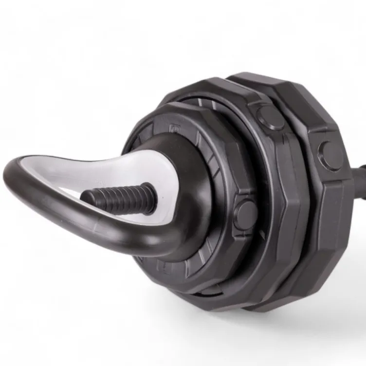 Ensemble d'haltère en ciment 6 en 1 pour exercices de musculation à domicile - 40 kg