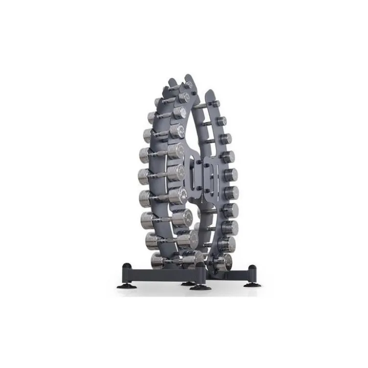 Ensemble d'haltères de 1 à 10 kg - Support moderne et design