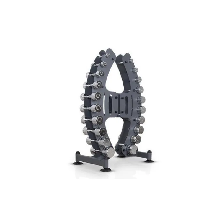 Ensemble d'haltères de 1 à 10 kg - Support moderne et design