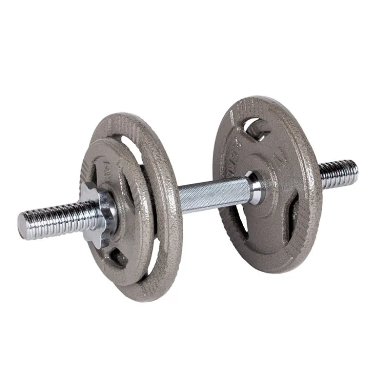 Ensemble d'haltères à plateau pour homegym 167 + 40 cm / 30 mm 50 kg