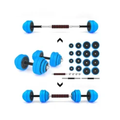 Ensemble d'haltères ultra-complet pour exercice de musculation à domicile