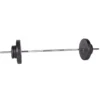 Ensemble d'haltérophilie avec banc inclinable et chandelles - 180 + 40 cm / 75 kg