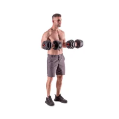 Ensemble d'haltérophilie 6 en 1 pour homegym avec barre de liaison - 30 kg