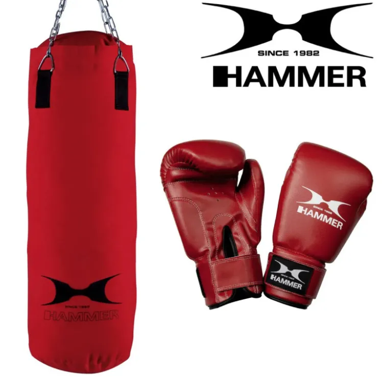 Ensemble d'équipement de boxe professionnel adulte - Gants et sac de frappe
